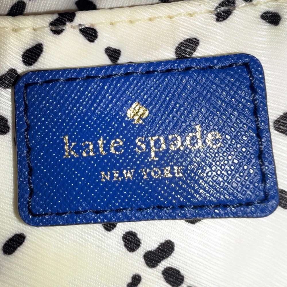 Kate Spade Newbury Lane Sally Crossbody Bag in Royal Blue Saffiano Leather, EUC - Picture 12 of 14